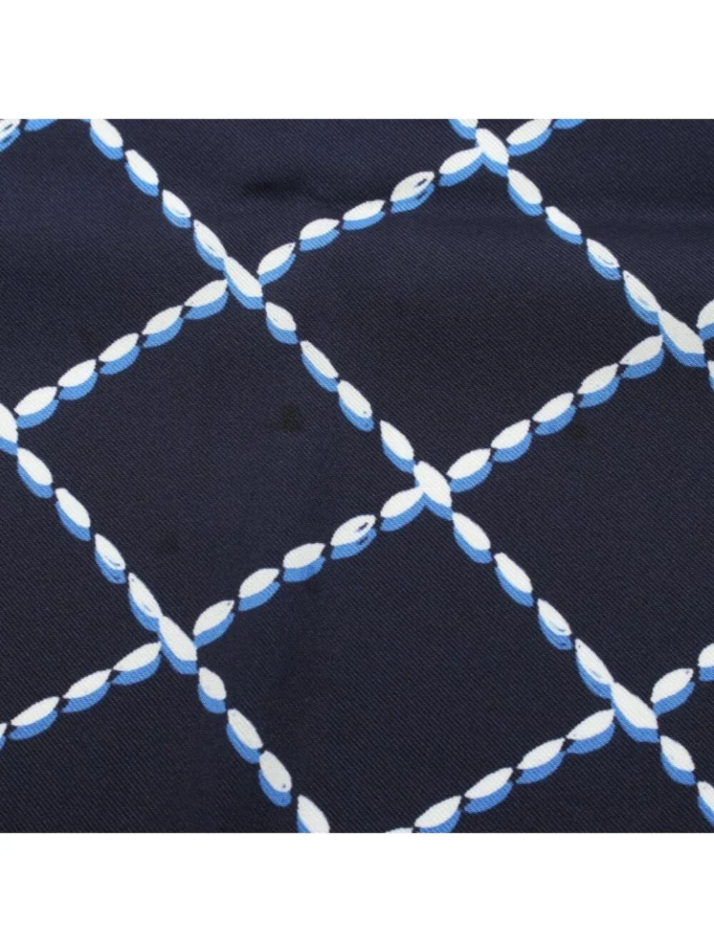 Chanel Shawl CC Logo Quilted Silk Scarf
